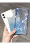 iPhone 15 Pro Max Compatible Transparent Four Corner Silicone Coated Glossy Edge Case - 4