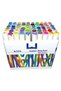 910360 Double-Tip Alcohol-Based Marker 1Mm/1-7Mm Tip Pen Set 60 Pcs (Colors) Plastic Case with Carrying Handle - 2