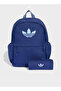 Logo Print Backpack for Kids 8-13 Years with Pencil Pouch - 17 L