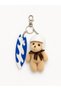 3D Printed Surfer Teddy Bear Keychain – with Surfboard, 3 Color Options - 2