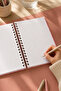 A5 Spiral Bound Hard Cover 120 Sheets Bullet Journal Notepad - Squared - 4