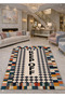 Sdt Mixed Patterned Modern Woven Base Decorative Carpet Sdtamor1479