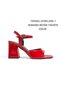 Sandals with Coated Heels 7cm Women's Shoes New Season - 2