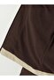 Lcw Kids Brown Color Blocked Zippered Hooded Boy's Coat - 4