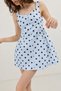 Polka Dot Women's Mini Dress - 4