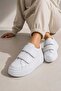 Women's Velcro, Thick Sole, 5 cm Elevated, Comfortable Daily Sports Shoes - 2