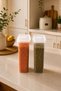 L-00895-2 Set of 2 Powder and Tablet Detergent Storage Box Containers – Kitchen Organizer Storage Container Transparent 2.5 Liters - 3