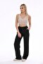 Linen Blend Loose Fit Pants - 3