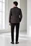 Bi̇han 4 Drop Cashmere Double Pocket Single Jacket-Brown - 2
