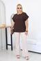 Plus Size Ornamental Pocket Buttoned Blouse - 2
