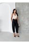 Women's Trendy Trousers with Waistband and Elastic Cuffs