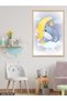 Sweet Bear One Piece Wooden Framed Painting - 3