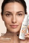 واقي من الشمس مضاد للعيوب وخالي من العطور بعامل حماية من الشمس SPF 50+ بتقنية نانوسوم V 100 جرام (قطعتين) - 3
