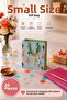 20 قطعة (15.4 × 18.4 × 7.6 سم) - حقيبة هدايا صغيرة من الورق المقوى بنمط الفهد الاستوائي