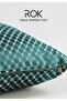 Turquoise Patterned Throw Pillow Cover 45X45 cm Decorative Pillowcase - 3