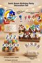 Sonic Boom Birthday Cake Decoration Toothpick Set - 2