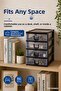 Drawernest 4 Layer Transparent Drawer Desktop Organizer - 3