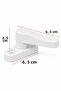 Child Safety Lock - Window Lock - Pimapen Pvc Door Window Safety Lock Latch White 1 Piece - 2