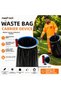Garbage Bag Carrier Apparatus |   Ergonomic Handle Metal Garbage Pick up Ring |   Suitable for Park, Garden, and Municipal Use
