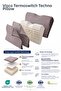 Visco Thermoswitch Techno Premium Visco Pillow with Neck Support 54X30 cm - 2