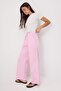 Pembe Kalın Kumaş Wide Leg/Geniş Paça Pantolon | TWOSS26PL00019 - 2