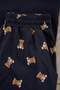 Men's Navy Blue Couple/Toddler Teddy Bear Patterned Regular Fit Summer Knitted Pajama Set Tmnss26Pt00051 - 4