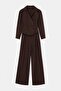 Brown Comfortable Fit Elastic Waist Bottom - Top Set Tdrss26Au00045 - 5