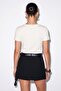 Ecru V-Neck Lace Blouse Tdrss26Bz00069 - 4