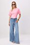 Pink Knitted T-Shirt Tedss24Ts00008 - 2