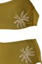 Khaki Embroidered Chlorine & Water Resistant Long-Lasting Lycra ®   Xtra Life Bikini Set Tbbss26Cb00009 - 7
