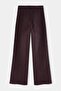 Kahverengi Düğme Detaylı Orta Esnek Yüksek Bel Wide Leg Jeans TWOSS26JE00166 - 3