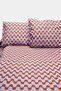 Double Retro Themed Elastic Sheet Duvet Cover Set 200X220Cm Tphaw27Ckn00004 - 7