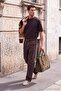 Brown Off-Shoulder Regular Wardrobe Essentials Interlock 100% Cotton T-Shirt Tmnaw27Ts00002 - 2