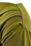 Yağ Yeşil Büzgü/Drape Detaylı Dökümlü Asimetrik Yaka Örme Bluz TBBAW27AF00043 - 9