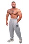Loose Fit Embroidered Seasonal Sweatpants Big Sam Pnt1407 - 3