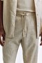 Keten Karışımlı Pantolon Regular Fit - 3