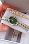 Premium Oval Case Women's Wristwatch Steel Band Japanese Movement Gift with Special Box Hmby2064C1 - 3