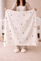 Muslin Baby Blanket 120 cm X 120 cm – Sky Dream Multi-Purpose Coverlet