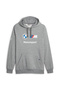 BMW MMS ESS Hoodie Fleece Men's Casual Sweatshirts 62130103 Gray - 5