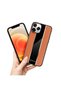 Apple iPhone 12 Pro Max Compatible Case Zebana Premium Leather Case Brown - 3