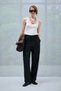 121090057 Aster Zero Sleeve T-Shirt Women's T-Shirt White - 3