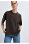 M1614313 Basic T-Shirt T-Shirt Women's T-Shirt Brown