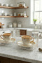 Tray for Serving and Presentation Rectangular Transparent