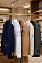 Business Class 5 Pieces 40 cm Plexiglass Transparent Gold Hook Clothes Hanger Coat Jacket Hanger - 8