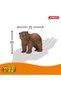 Schleich Handcrafted Brown Bear Figure Wild Life Realistic Collectible Toy 11 cm - 2