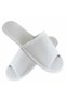 200 Pairs of Spa Slippers Open Front Non-Slip Sole White Hotel Slippers Disposable