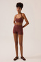 X Ece Bordo Sports Bra Super Crop Top - 3