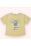 Baby Girl Monster Club Printed Silvery T-Shirt Gkpn0001 - 3