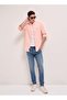 Men's Orange Solid Slim Fit Casual Shirt for Every Occasion - 4