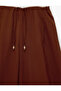 Modal Fabric Waist Tie Balloon Fit Pocketed Shalwar Trousers - 7